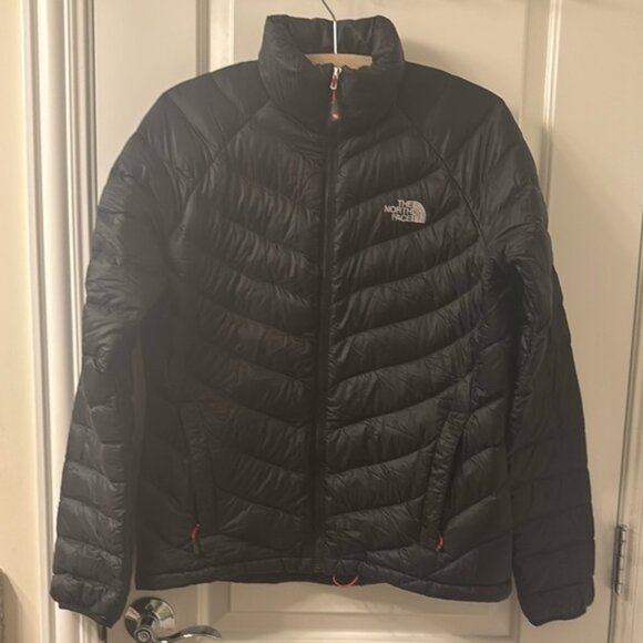 The North Face Summit Series Quilted Black 800 Fill Down Puffer Jacket Size L - Picture 9 of 9